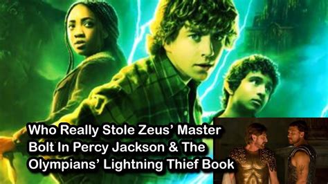 Who Really Stole Zeus Master Bolt In Percy Jackson Percy Jackson And The Olympians Youtube