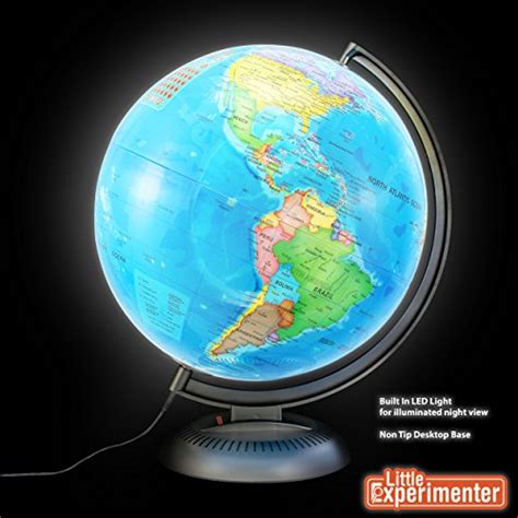 Little Experimenter Illuminated Interactive Globe With Talking Smart