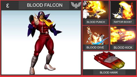 Blood Falcon Smash Bros Moveset By Williamheroofhyrule On Deviantart