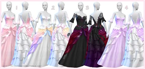 Sims 4 Princess Dress Cc
