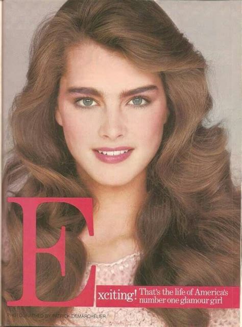 Brooke Shields Hollywood Glamour Classic Hollywood Pretty Baby 1978