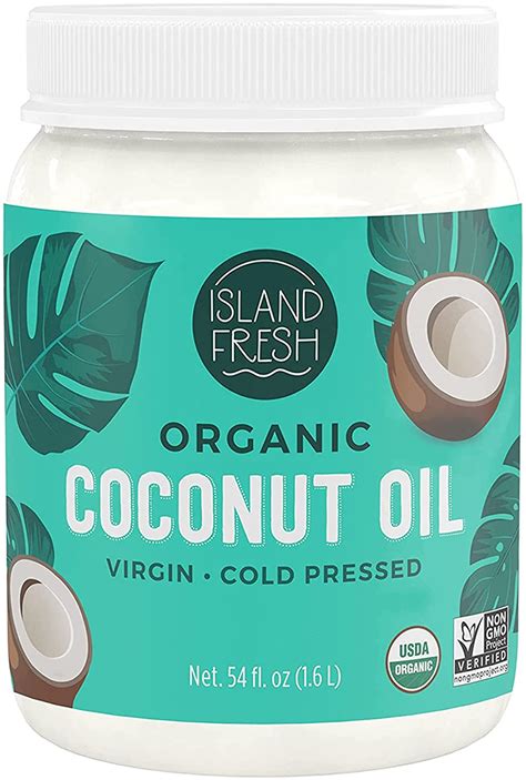 Island Fresh Organic Plant Based Coconut Oil