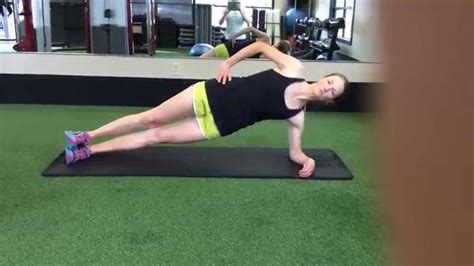 Side Plank With Feet Stacked Youtube