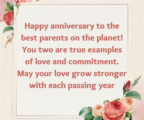 Happy Anniversary Mom And Dad Messages And Wishes