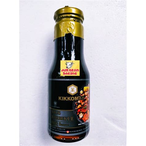 The other one is non naturally brewed soy sauce which is obtained without fermentation by blending hydrolyzed soy. Kikkoman BBQ Sauce - Barbeque saus Halal 300 gr | Shopee ...