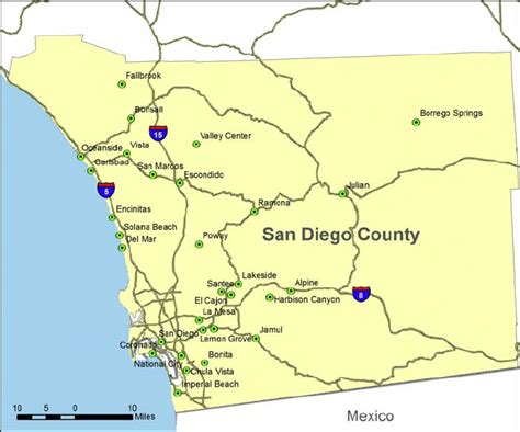 10 Map Of San Diego County Image Ideas Wallpaper