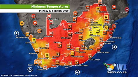 Latest weather conditions and forecasts for the uk and the world. South Africa & Namibia Weather Forecast Maps Monday 17 ...