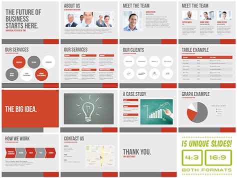 Universal Pitch Deck Two Powerpoint Template On Behance