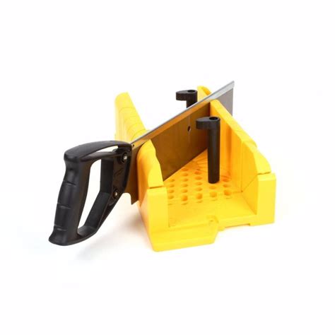 Shop Stanley Clamping Miter Box With Saw At
