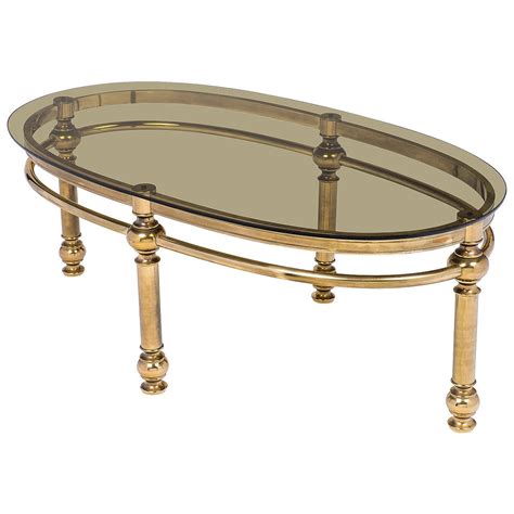 Available in 3 sizes to suit, the largest rectangular coffee table comes complete with 2 brass. French Vintage Brass Coffee Table at 1stdibs