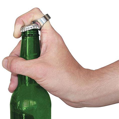 Hariumiu Kitchen 15 Pieces Ring Bottle Opener Stainless Steel Beer