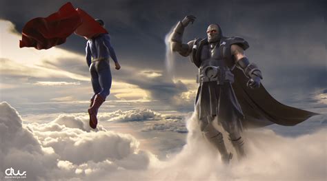 1336x768 Superman And Darkseid Laptop Hd Hd 4k Wallpapers Images
