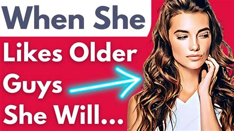 How To Tell If A Younger Woman Likes Older Men Older Men Dating
