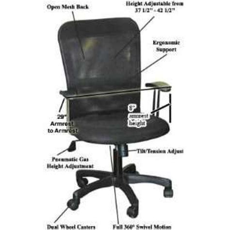 Mastery mart office chair base replacement, 28 inch heavy duty(1130 kg) metal leg, reinforced to repair swivel gaming chair bottom part with universal 28 inch office chair replacement base 300 pounds,5 inch stroke length with bottom plate base cylinder and 5 casters. Parts for Office Chairs - Real Wood Home Office Furniture ...