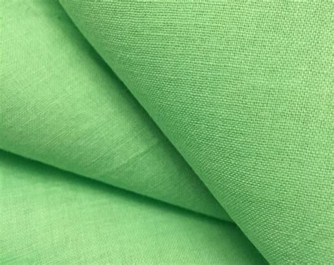 Vintage Solid Bright Spring Green Cotton Material Quilting Etsy