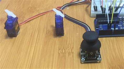 How To Control Multiple Servo Motors Using A Dual Axisxjoystick With