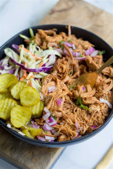 Southern Pulled Pork Bowls Wholesomelicious Recipe Pulled Pork