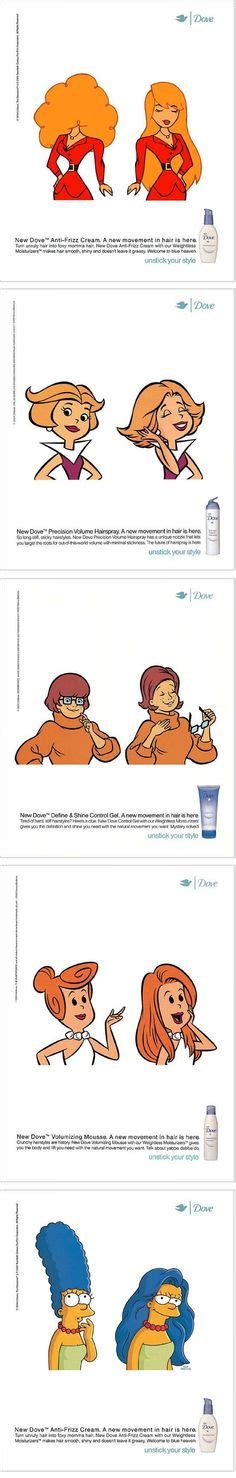 Wilma Flintstone Ad For Dove Shampoo Good Advertisements