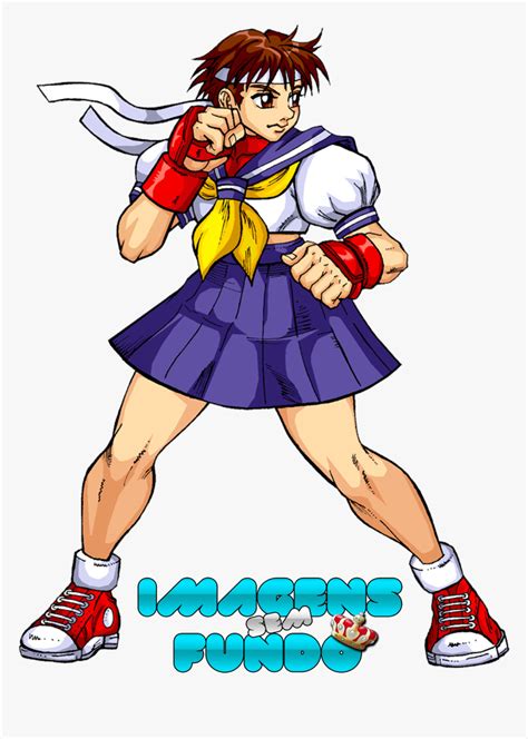 Street Fighter Clipart Sakura Sakura Street Fighter Render Hd Png