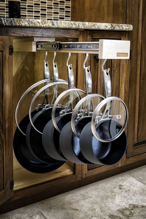 The package includes cookware organizer, mounting hardware and pan dividers. The Best Tool For Storing Pots And Pans - Simplemost