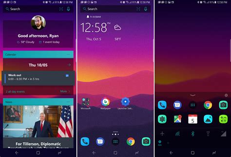V4t Microsoft Launcher With Cool Customization Many Features Included