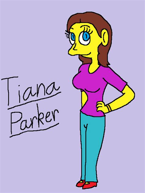 Tiana Parker The Simpsons Oc By Darkdragondeception On Deviantart