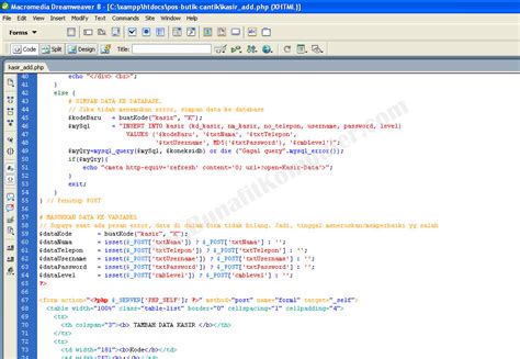 Contoh Program Kasir Dengan Php Mysql - hopdeprivacy