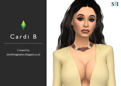 Sims Of Cardi B Is An American Rapper Singer Songwriter