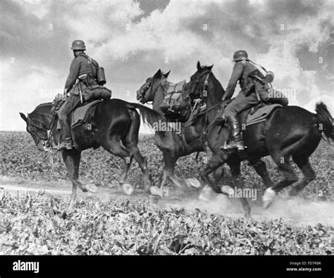 Kavallerie Der Wehrmacht In Den 30er Jahren Stockfotografie Alamy