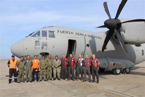 Llegada Del Primer C 27j Spartan De La Fuerza Aérea Del Perú