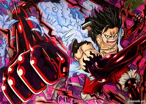 Fan Art Luffy Gear 4 Snake Man