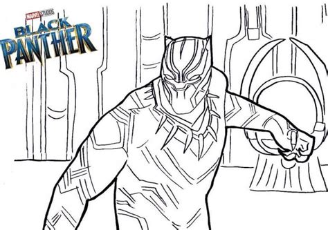 Level 1 by alexandra c west paperback $4.49. Marvel Black Panther Coloring Pages | Avengers coloring ...