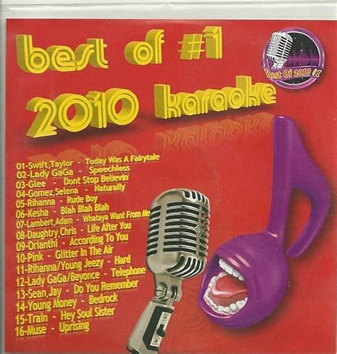 Best Of 2010 1 Cdg Karaoke 16 Current Pop Songs Music