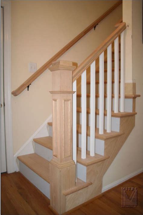 How to install a baby gate on your stairs without drilling into the rail or banister. 15 best images about Box Newel DIY on Pinterest ...