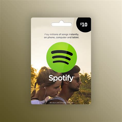 Buy 10 Spotify T Card Us Instant Online Delivery On G2a
