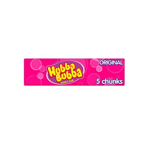 Hubba Bubba Original Bubblegum 5 Chunky Chews Sids Shop