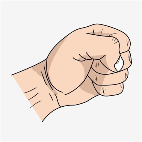 Refueling Clenched Fist Gesture, Fist Clipart, Fist Gesture, Gesture PNG Transparent Clipart ...