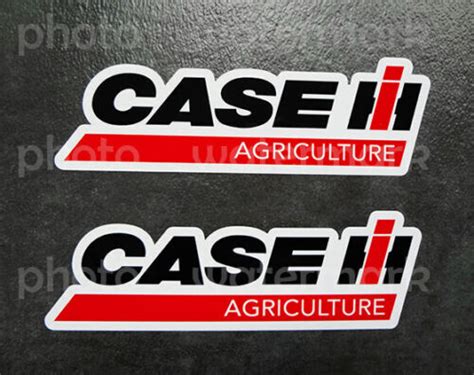 2pc Ih Case Agriculture International Harvester Sticker Decal Imca Pick