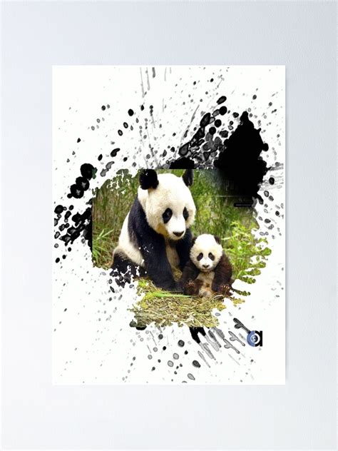 Krug Bogen Atmen Panda Plakat Kapitalismus Behandlung Zugrunde Richten
