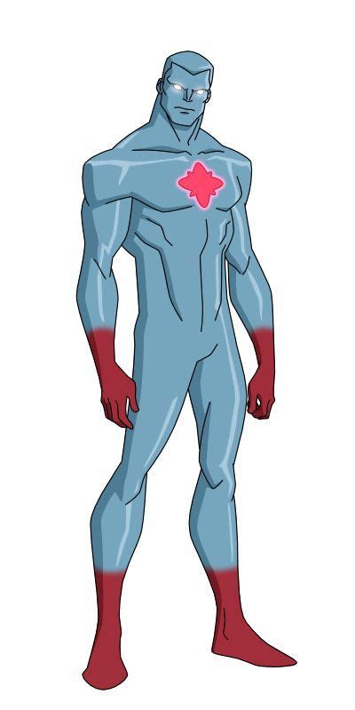 Young Justice Model Sheets Captain Atom Dcu By