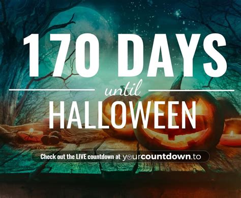 Counting Down The Days Hours Minutes And Seconds Until Halloween