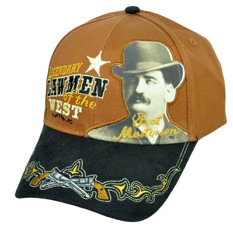 Bat Masterson Legendary Lawmen Of The Old West Suede Bill Deputy Hat