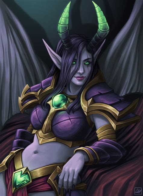 Dreadlord Jaina By Angela OHara On DeviantArt World Of Warcraft