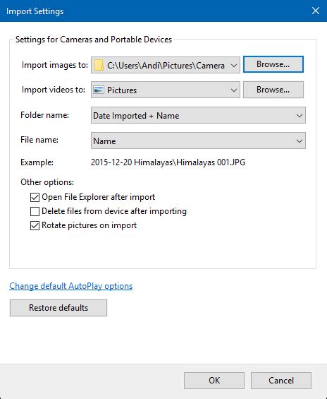 Complete Guide To Importing Your Photos In Windows 10 Microsoft Community