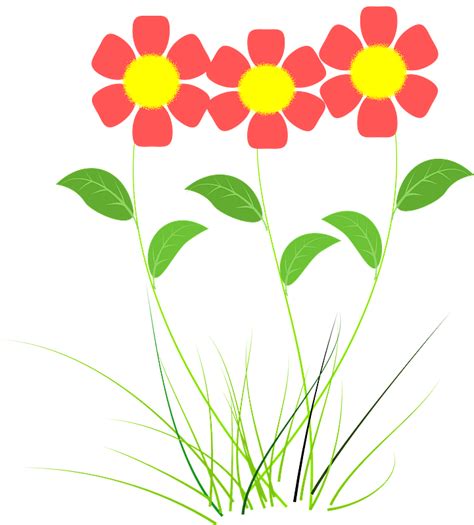 Red Flowers Clipart Free Download Transparent Png Creazilla