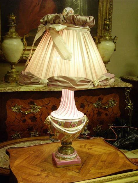 A Beautiful Taffeta Silk Shade I Restored For This French Lamp Base