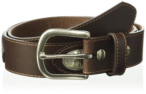 Buy Browning Leather Belt With Deer Ornament 34 At