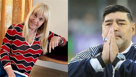 El Tierno Mensaje De Claudia Villafañe Para Maradona Tras El Título De