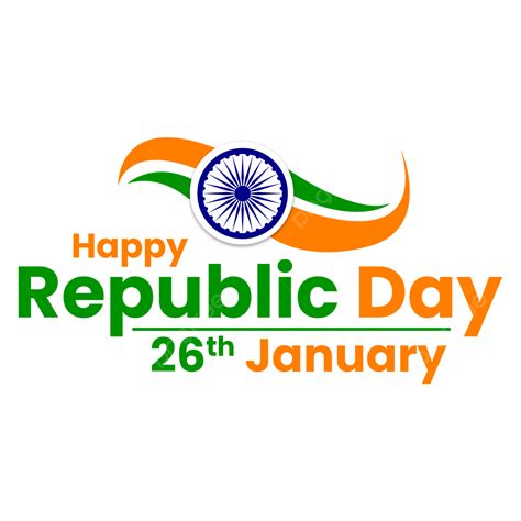 Happy Republic Day Transaprent Image 26th January Happy Republic Day