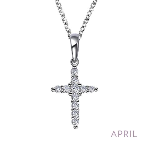 April Birthstone Necklace Strickland Jewelers